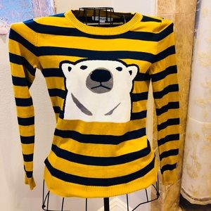 Forever 21 polar bear sweater